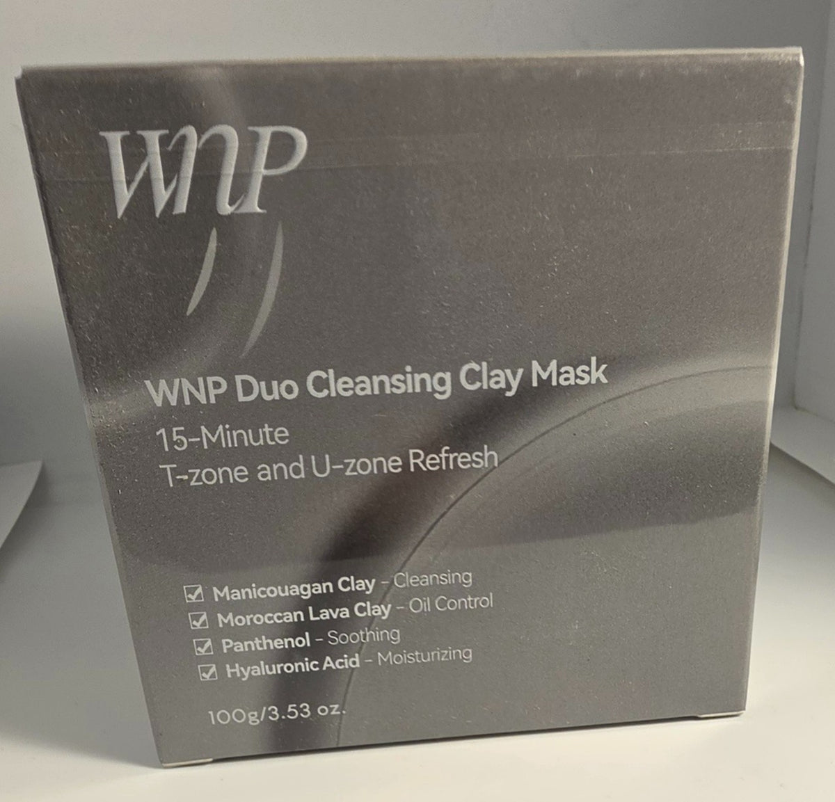 WNP DUO Cleansing Clay Mask - T-Zone Refresh 100g