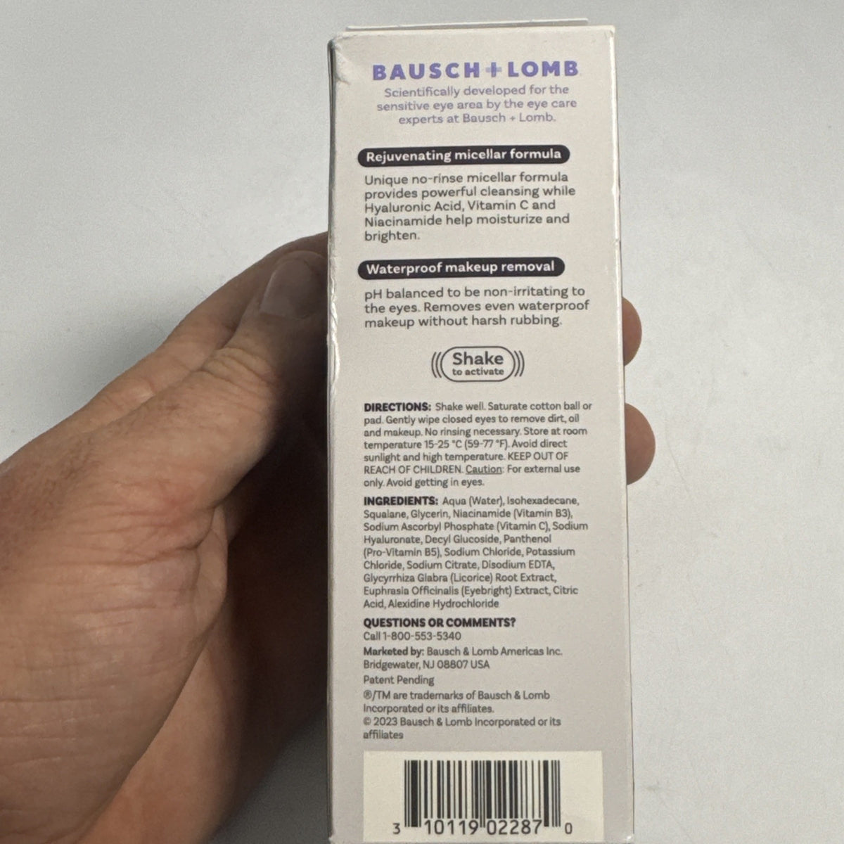 Lumify Eye Illuminations 3-in-1 Micellar Cleansing Water 5.4 oz