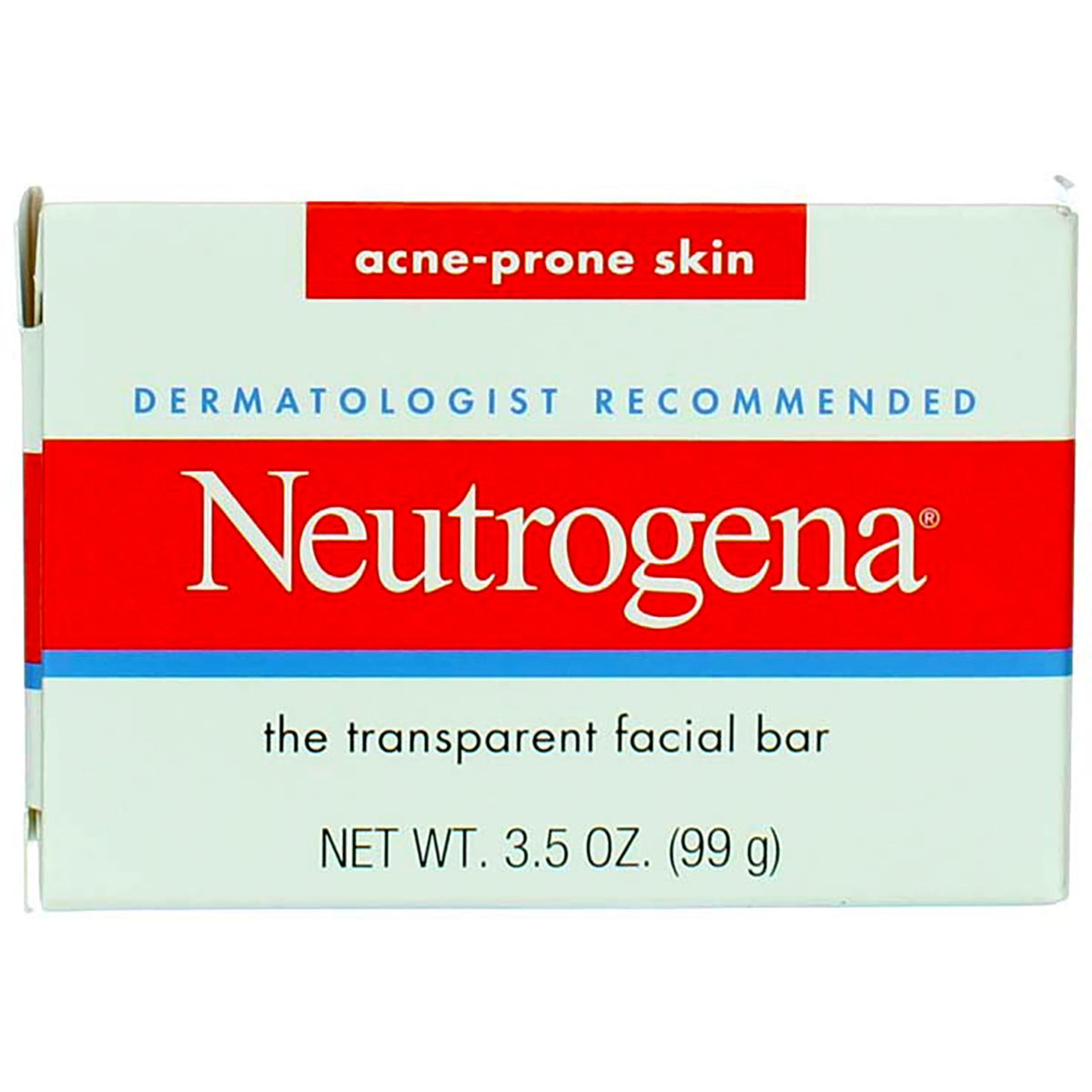Gentle Acne Facial Cleansing Bar - 6 Pack, Non-Medicated, 3.5 oz