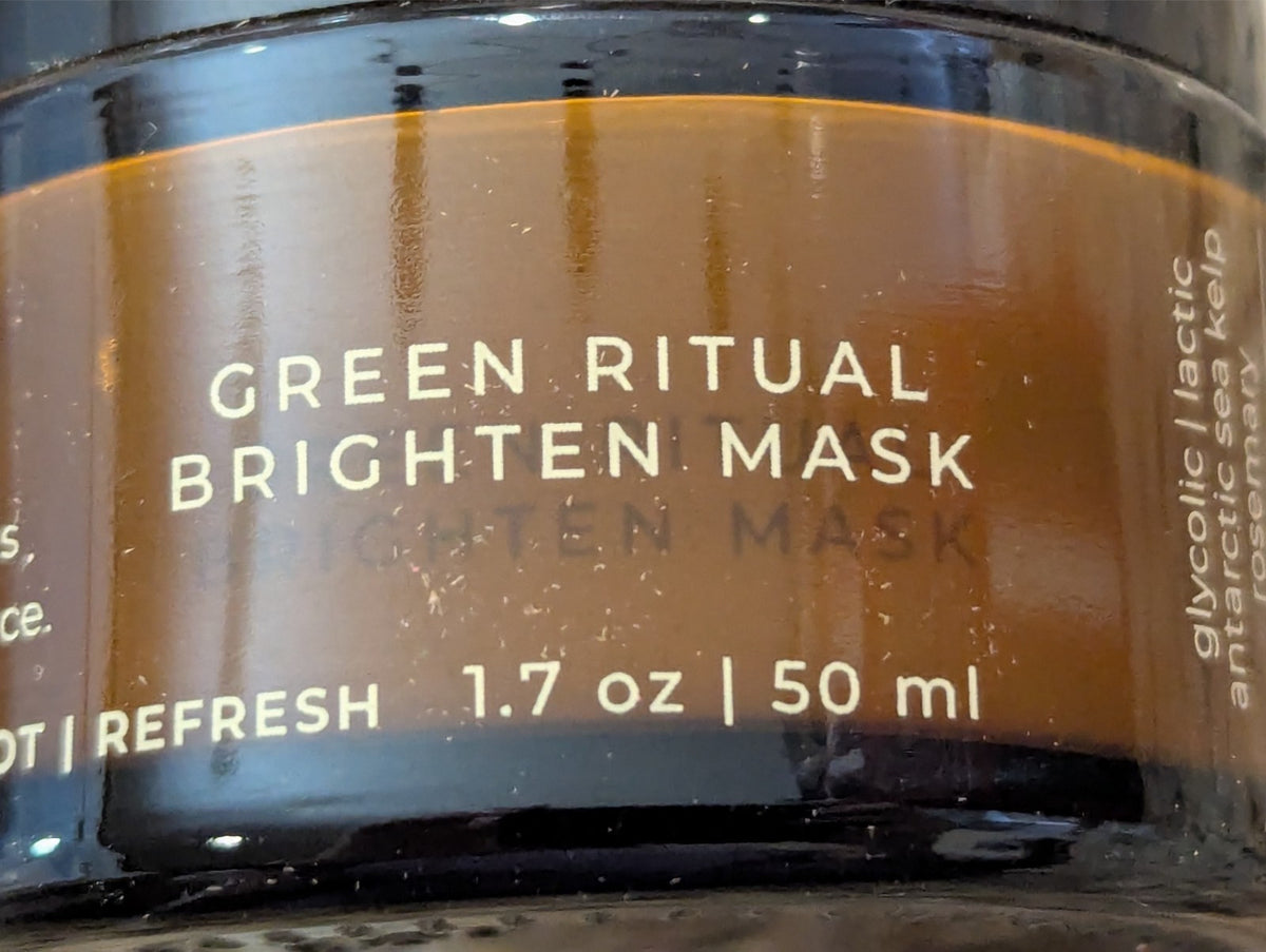 Green Ritual Brighten Mask - 1.7 oz