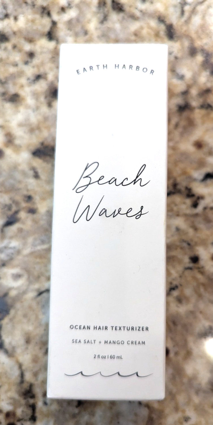 Ocean Hair Texturizer with Sea Salt & Mango Cream - Beach Waves Spray 2 fl oz