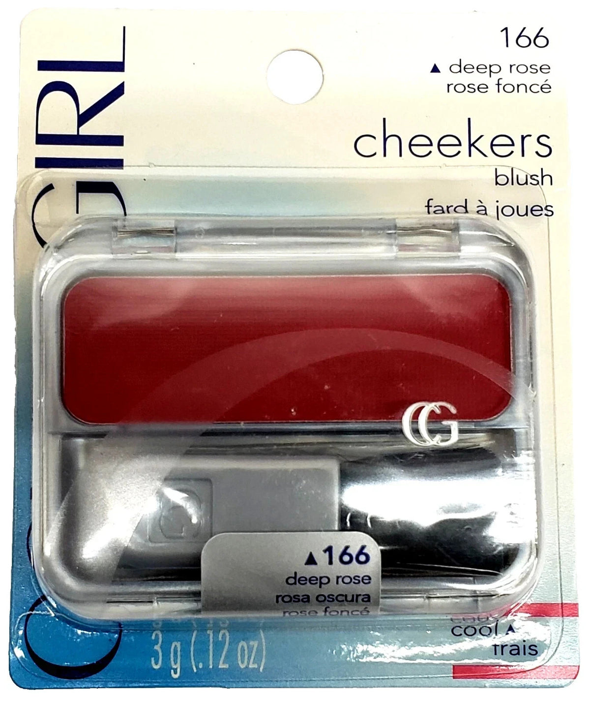CoverGirl Cheekers Blush Deep Rose - Powder Makeup for Natural Glow