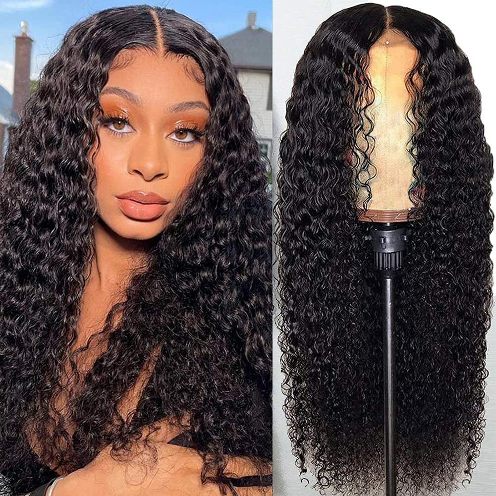 Long Curly Wavy Hair Wig for Women - Synthetic Brazilian Style 45cm