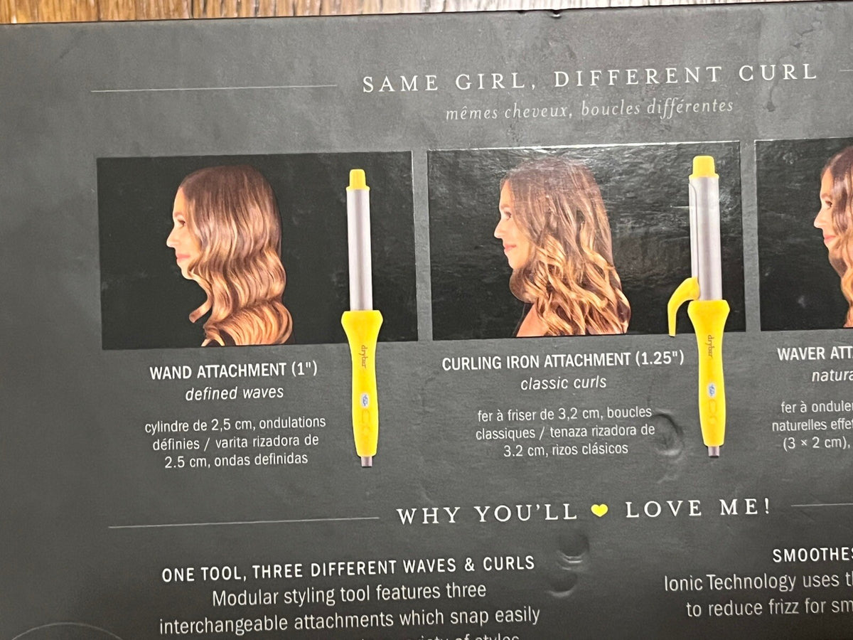 Interchangeable Styling Iron for Hair - Drybar The Mixologist