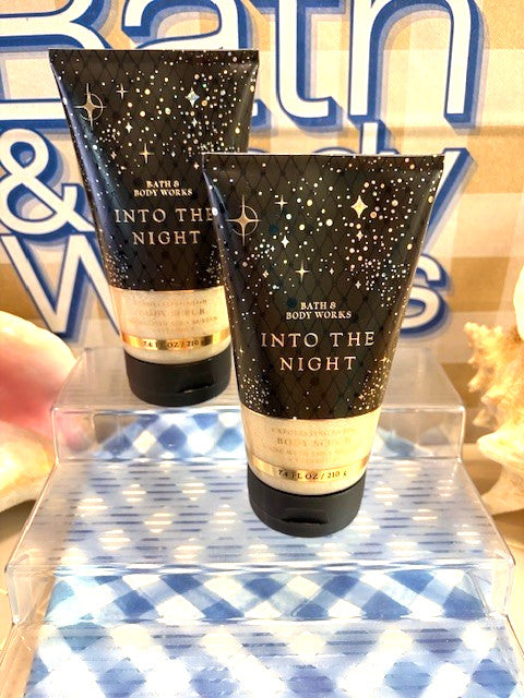 NEW! Bath & Body Works INTO THE NIGHT Foaming Sugar Scrub (7.4 oz) x