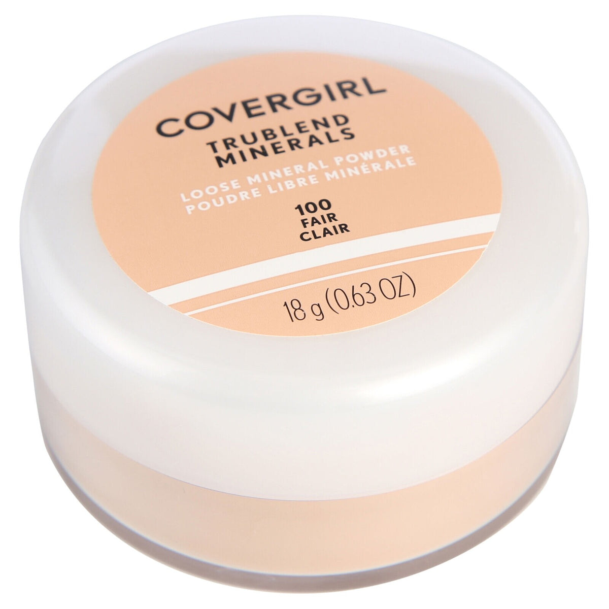 Loose Face Powder Fair 100 Mineral Makeup for Flawless Finish
