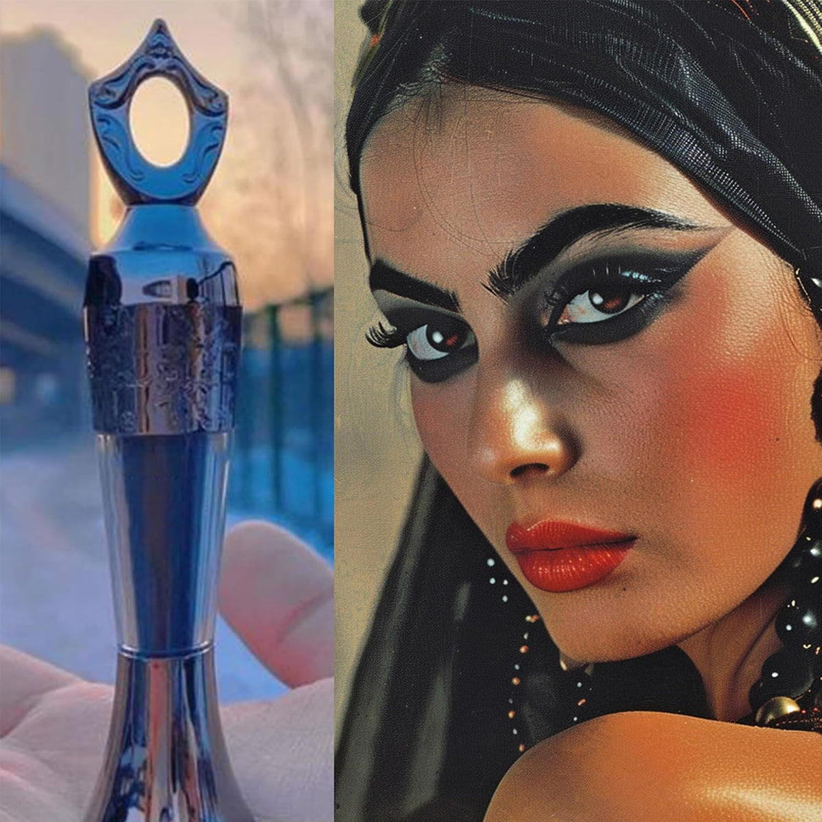 Long-Wearing Powder Eyeliner - Smudge-Proof & Intense Color for Eyes