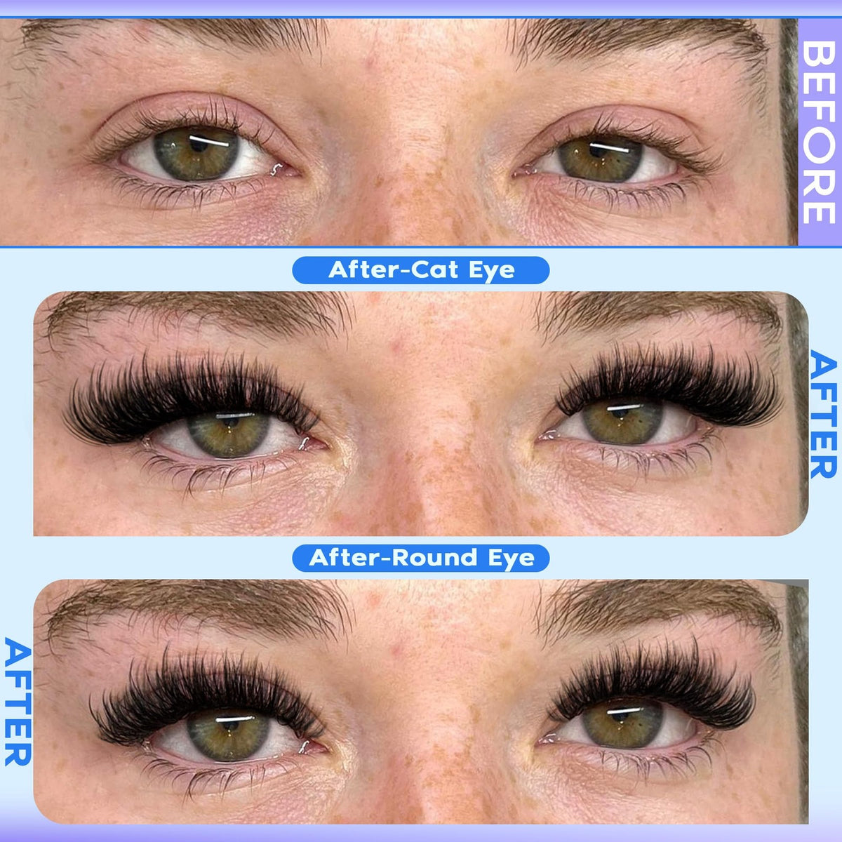 Wispy Lash Clusters Kit 240 Pairs Natural & Dramatic False Eyelashes