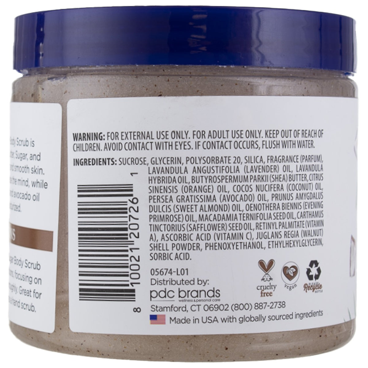 3 Pack Dr Teal's Shea Sugar Body Scrub, Coconut, 19 oz