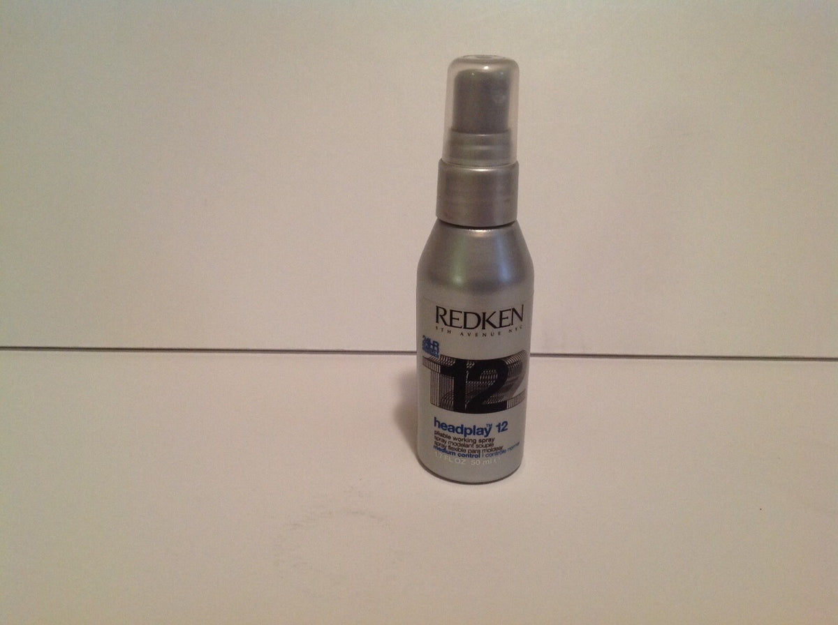 Redken Headplay 12 Pliable Working Hair Spray 1.7 oz - Rare