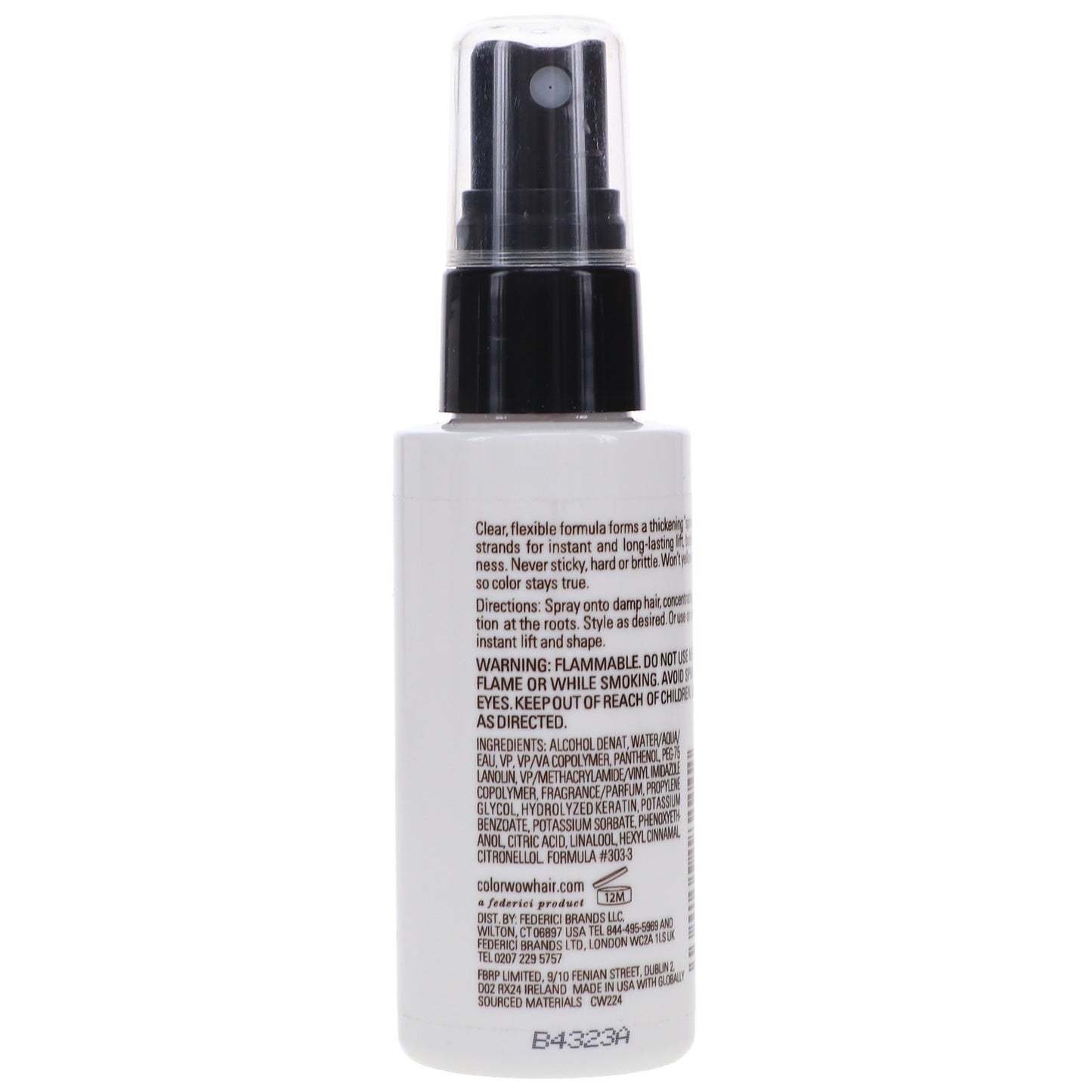 Hair Thickening Spray for Fine Hair - Volume & Lift, 1.7 oz