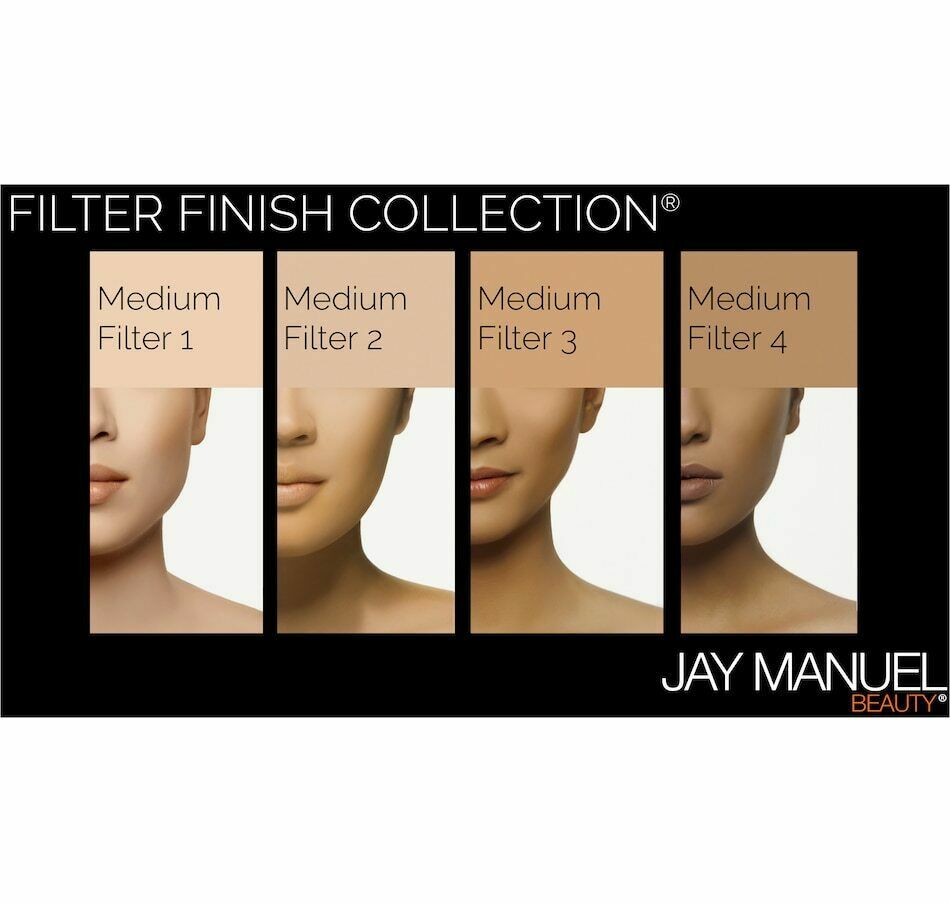 Loose Powder Finish Medium Filter - Flawless Face Makeup by Jay Manuel