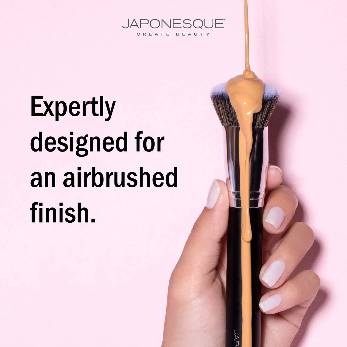 High-Density Foundation Brush for Flawless Makeup Application