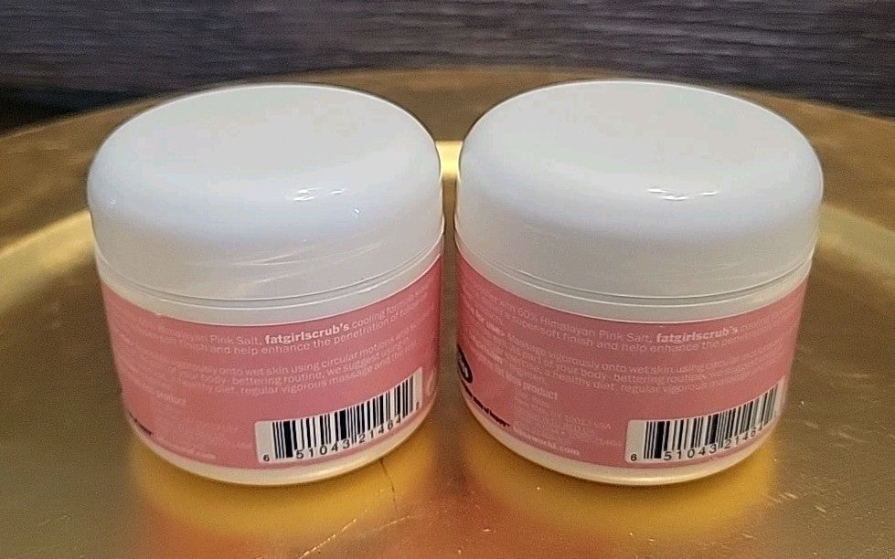 Body Exfoliator Scrub Lot of 2 - Skin Smoothing & Stimulating