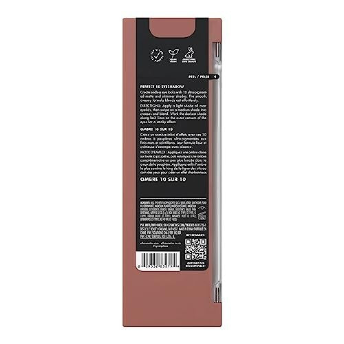 10-Color Nude Matte Eyeshadow Palette - Vegan Cruelty-Free Makeup