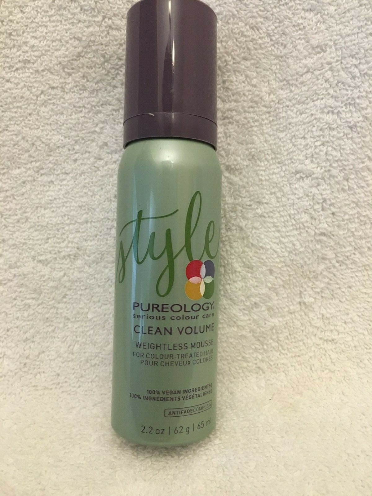Weightless Hair Mousse for Color-Treated Hair - Vegan, 2.2 oz