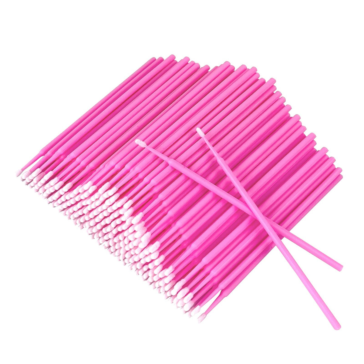 Microbrush Micro Applicators for Eyelash Extensions & Makeup - 300 Pack