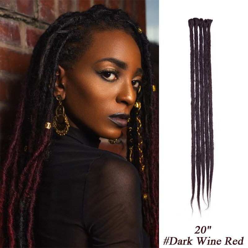 Ombre Dreads Locs Crochet Dreadlock Extensions Faux Long Natural Look