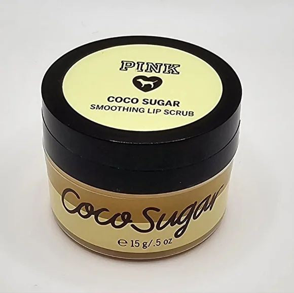 Lip Scrub with Coconut Sugar - Moisturizing & Exfoliating Lip Treatment 0.5 OZ
