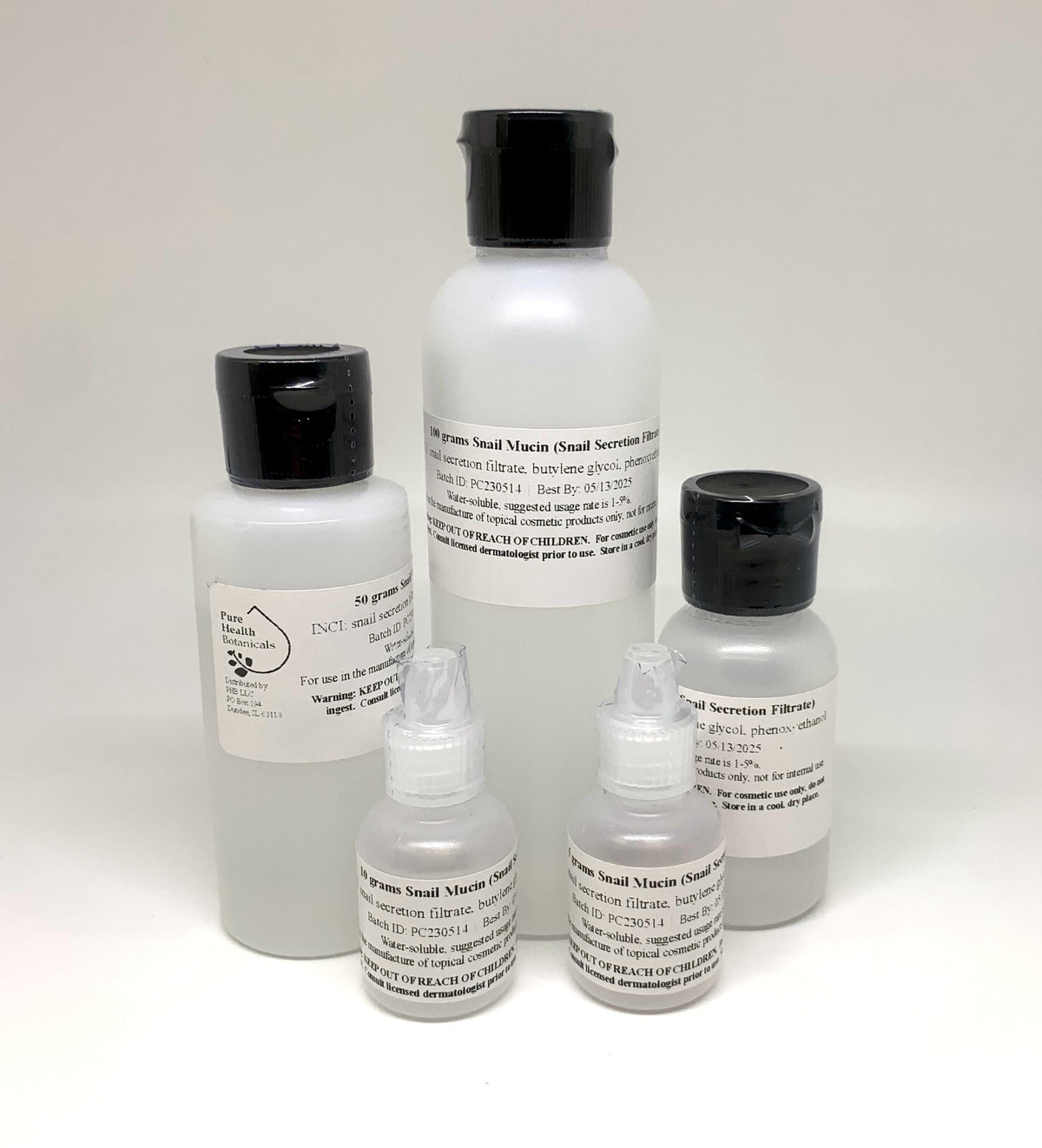 Snail Mucin Extract for Skin Care - Hydrating & Anti-Aging Cosmetic Ingredient