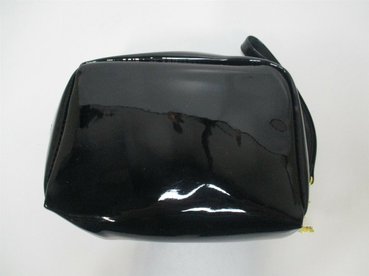 Waterproof Large Travel Makeup Bag with Gold Zipper & Snowflake Accent