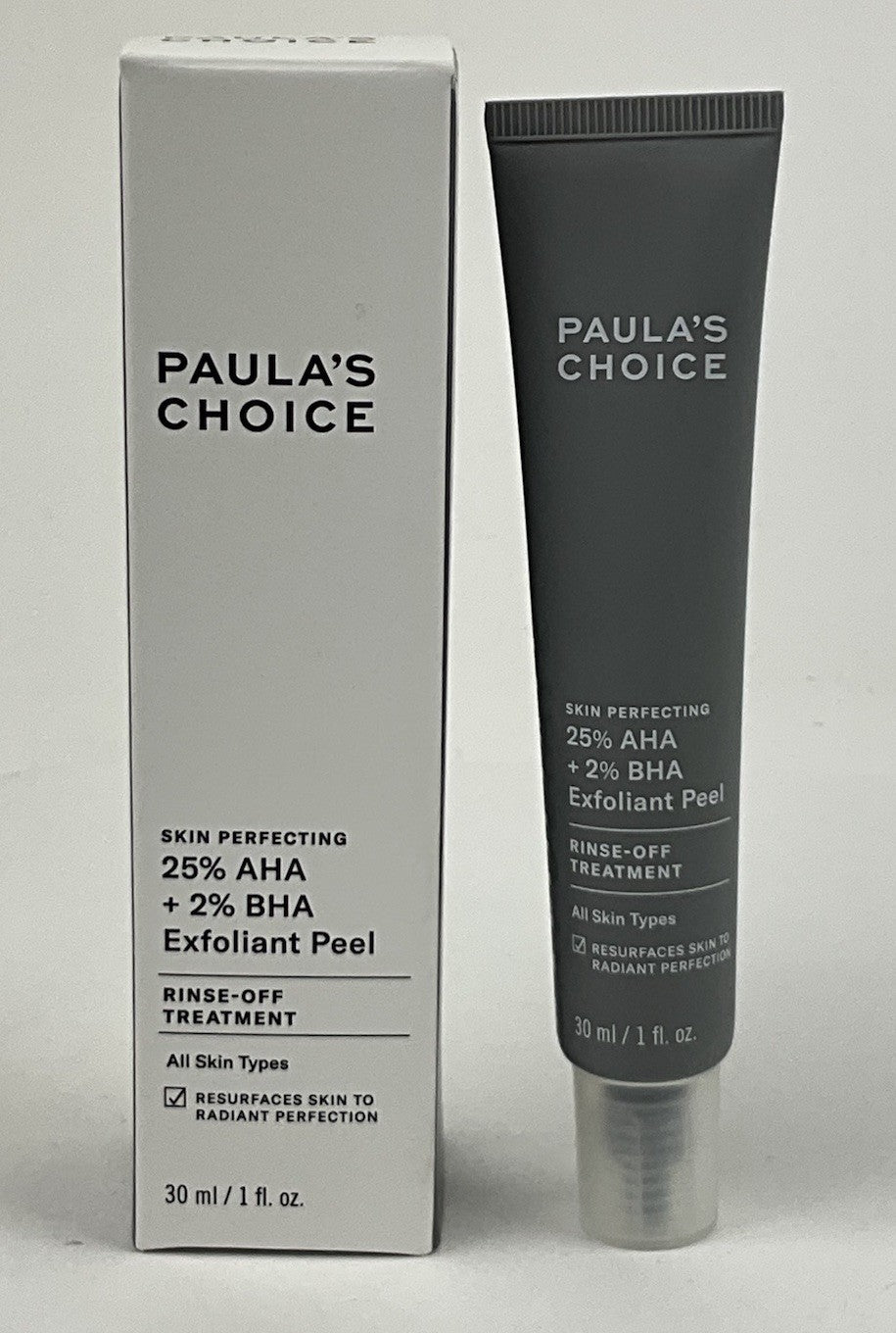 PAULA'S CHOICE Skin Perfecting 25% AHA + 2% BHA Exfoliant Peel 1oz