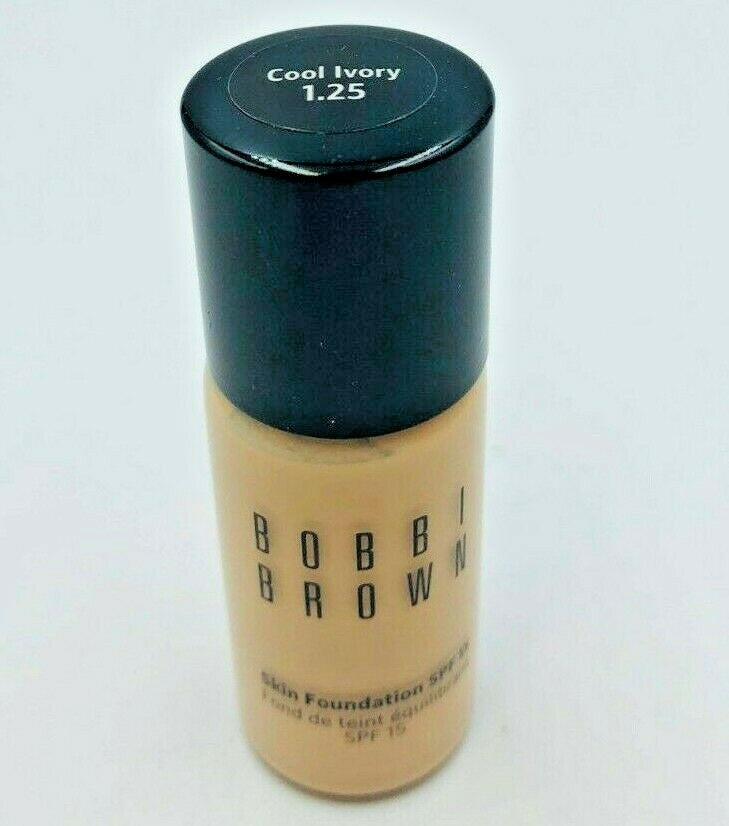 Bobbi Brown Skin Foundation SPF 15 - 0.5 oz Travel Size, Multiple Shades