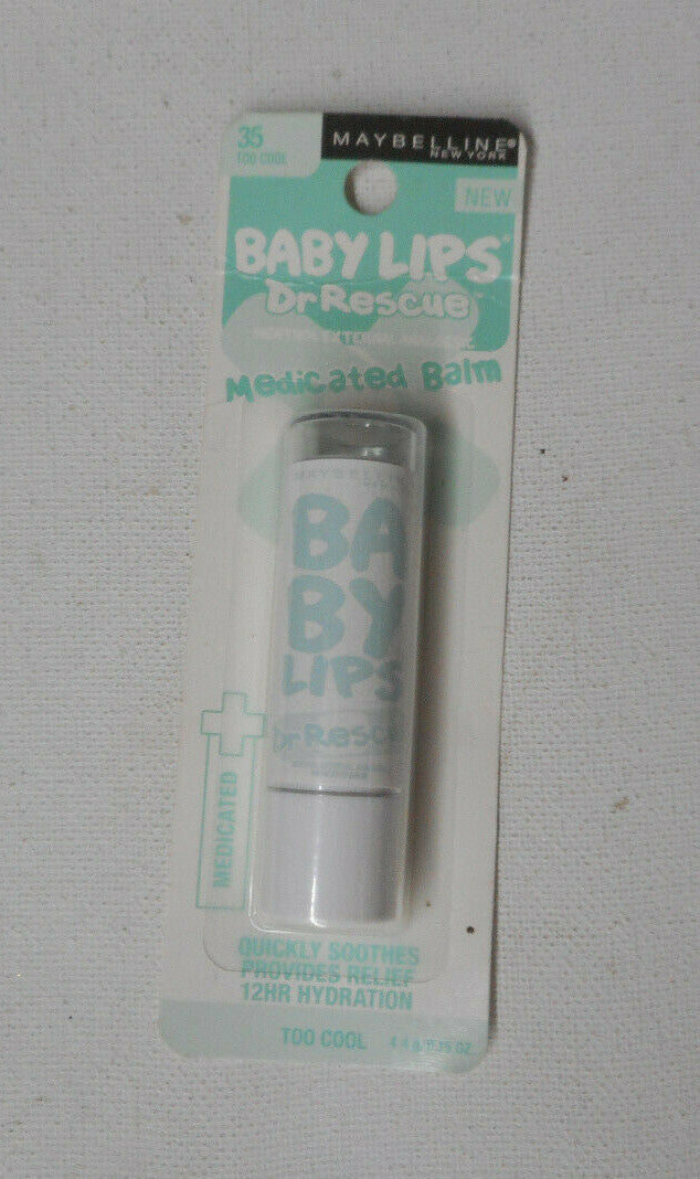 Medicated Lip Balm for Dry Lips - 12HR Hydration, Too Cool
