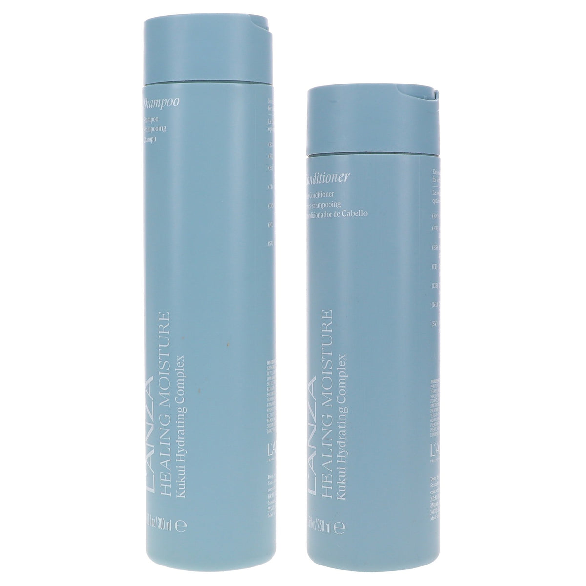 L'ANZA Healing Moisture Kukui Hydrating Shampoo & Conditioner Set 10.1 oz