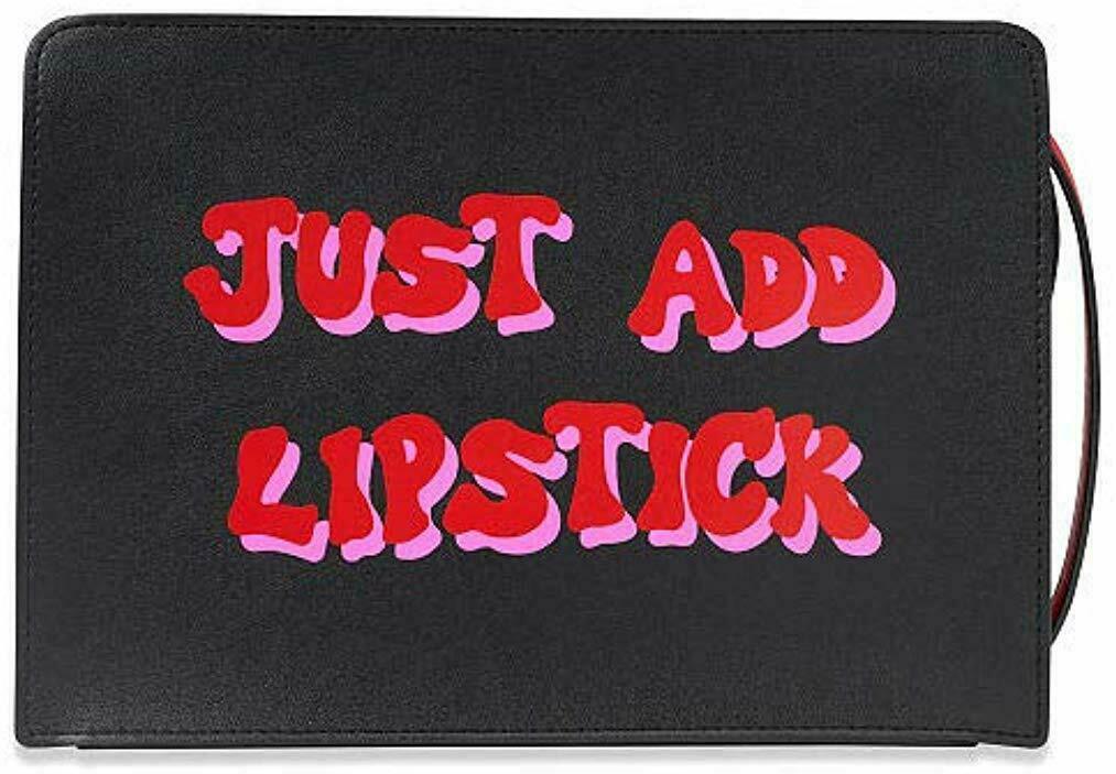 Small Black Beauty Pouch for Makeup & Essentials