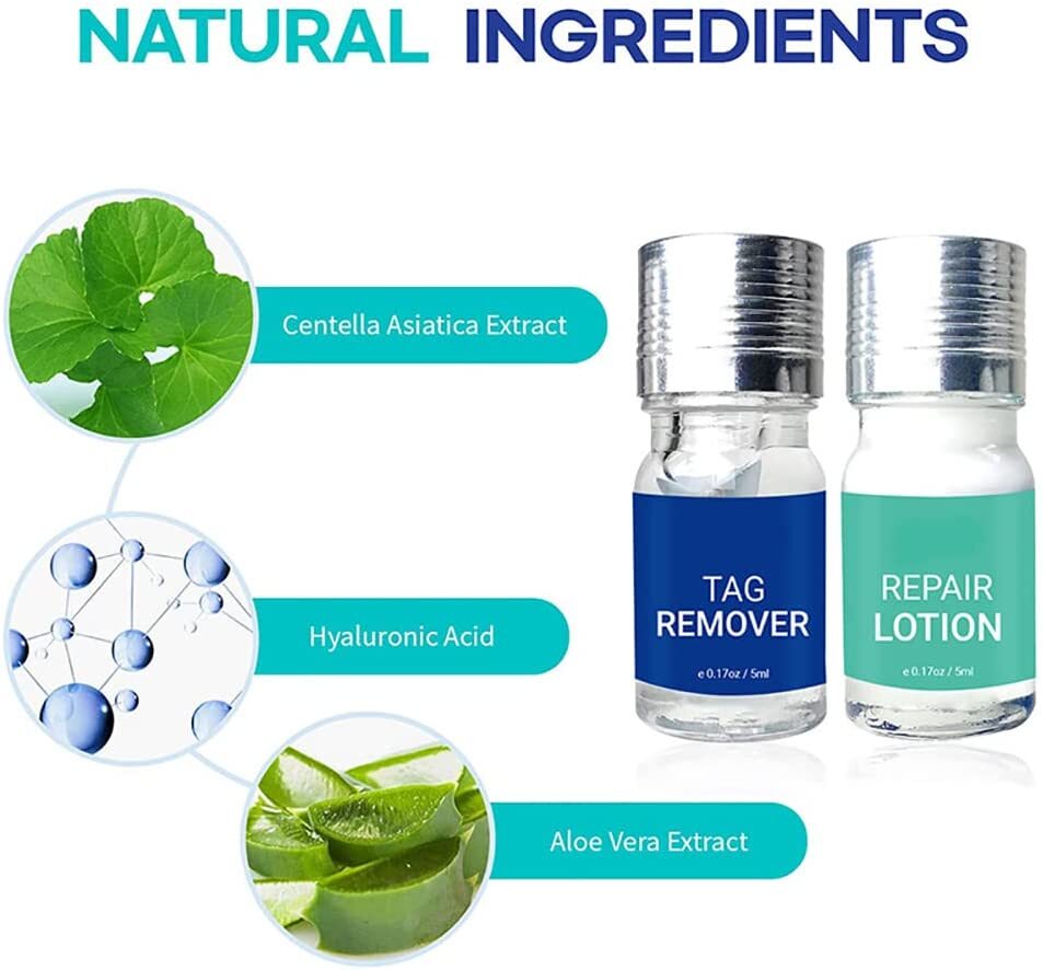 Skin Tag Remover Liquid for Mole & Wart Removal - Safe & Fast Treatment