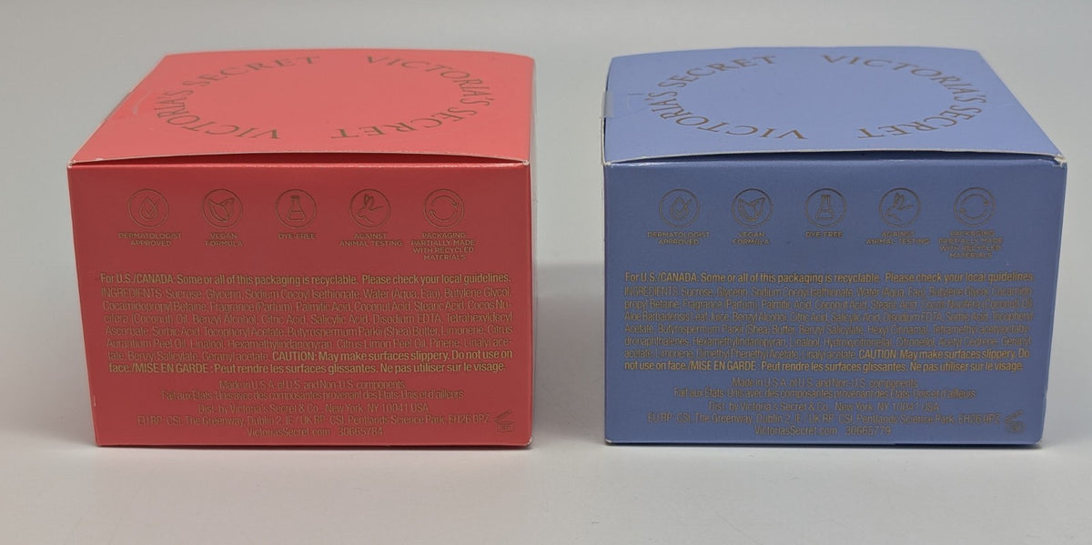 2 Victoria’s Secret Whipped Body Scrubs White Peach Mango & Jasmine