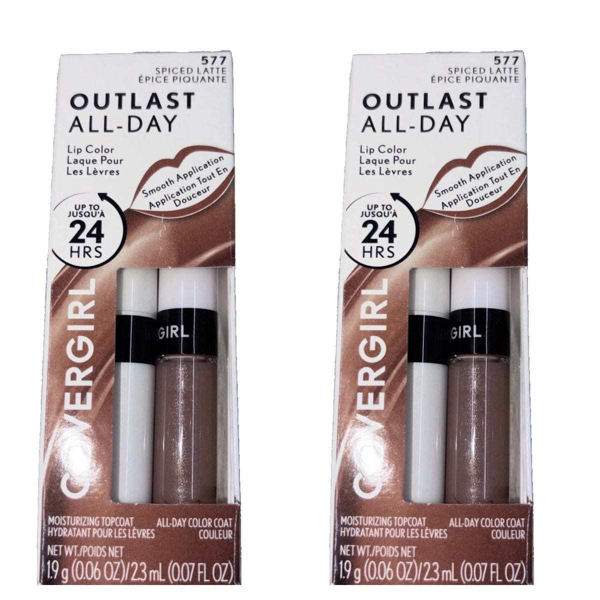 Outlast All-Day Lip Color with Topcoat - Choose from 4 Lip Color Sets
