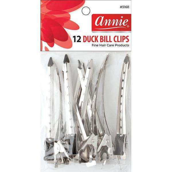 Annie #3168 Duck Bill Clips 12Ct