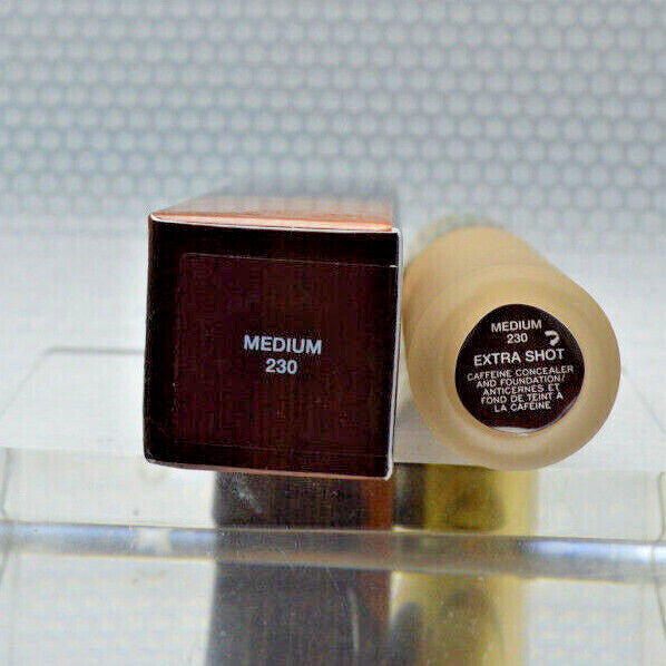 Caffeine-Infused Concealer & Foundation - All Shades, 16ml - Full Coverage
