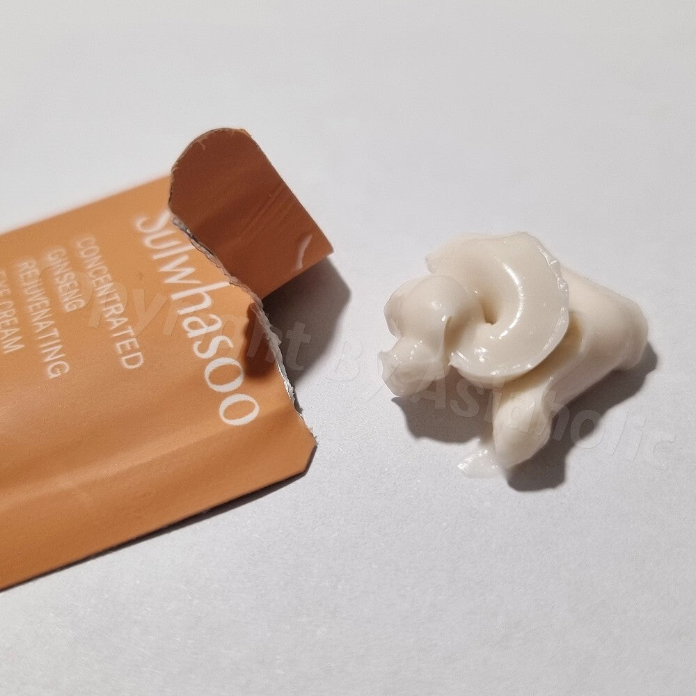 Sulwhasoo Concentrated Ginseng Rejuvenating Eye Cream Set 30 x 1ml for All Skin Types