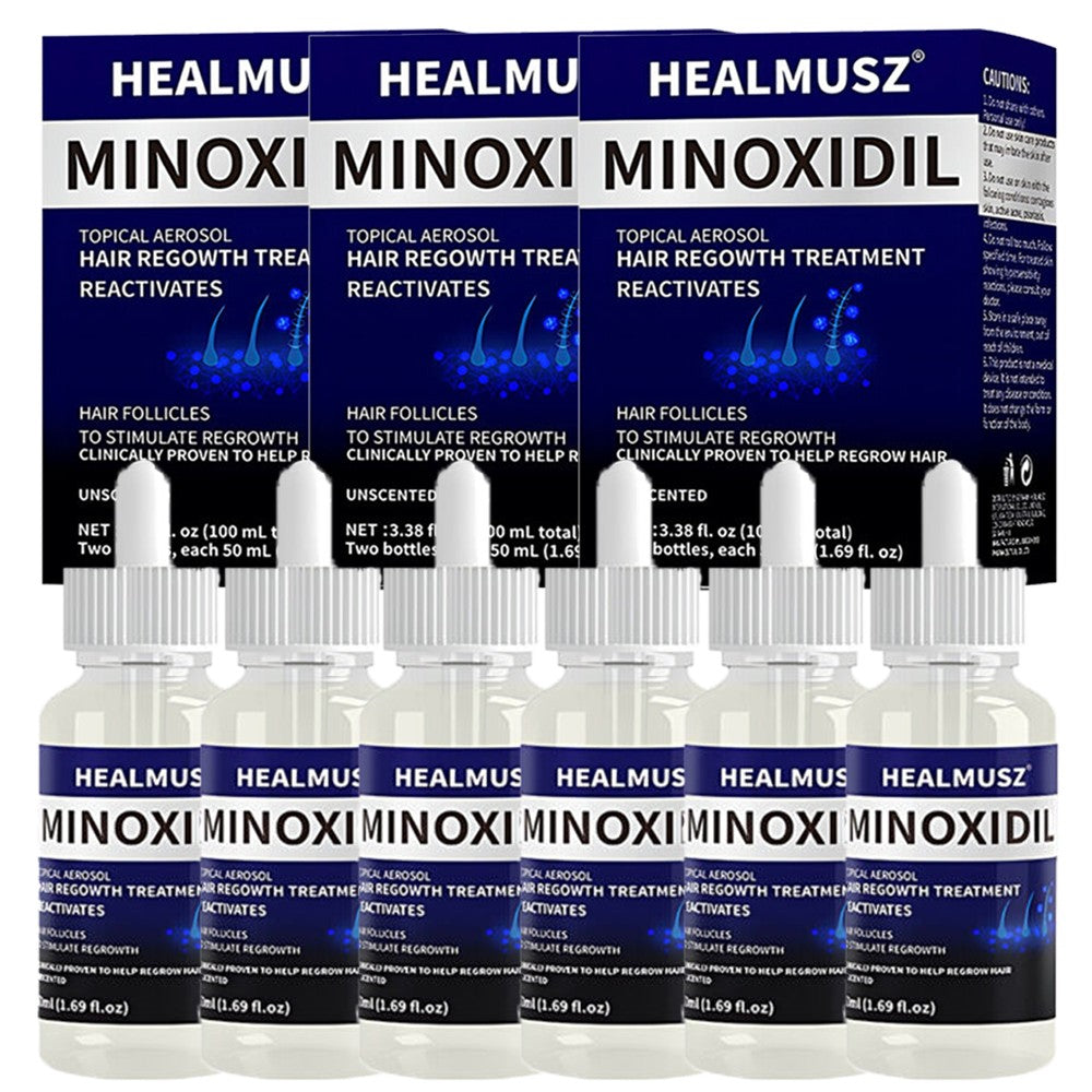 Minoxidil 5% Hair Regrowth Treatment for Men, 6-Month Supply