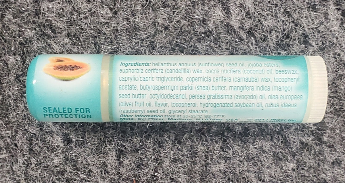 Natural Lip Balm Tubes & Sticks Bulk Pack - Sweet Papaya Flavored
