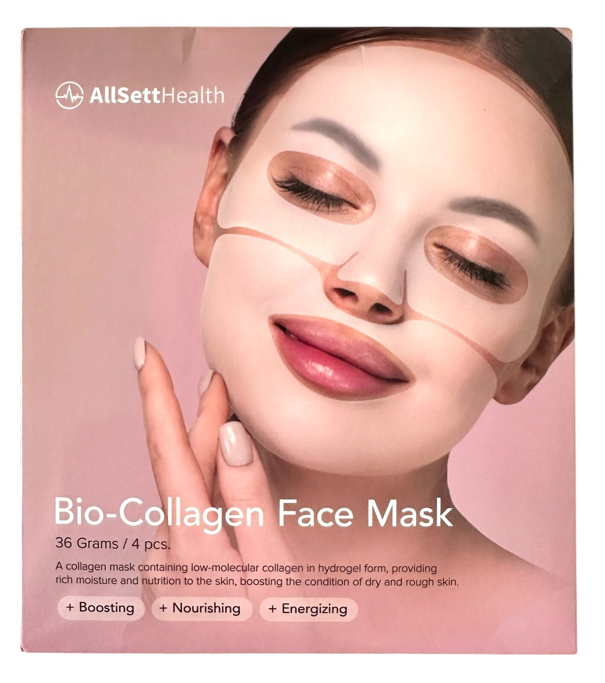 Collagen Face Mask Overnight - 4 Pack Hydrogel
