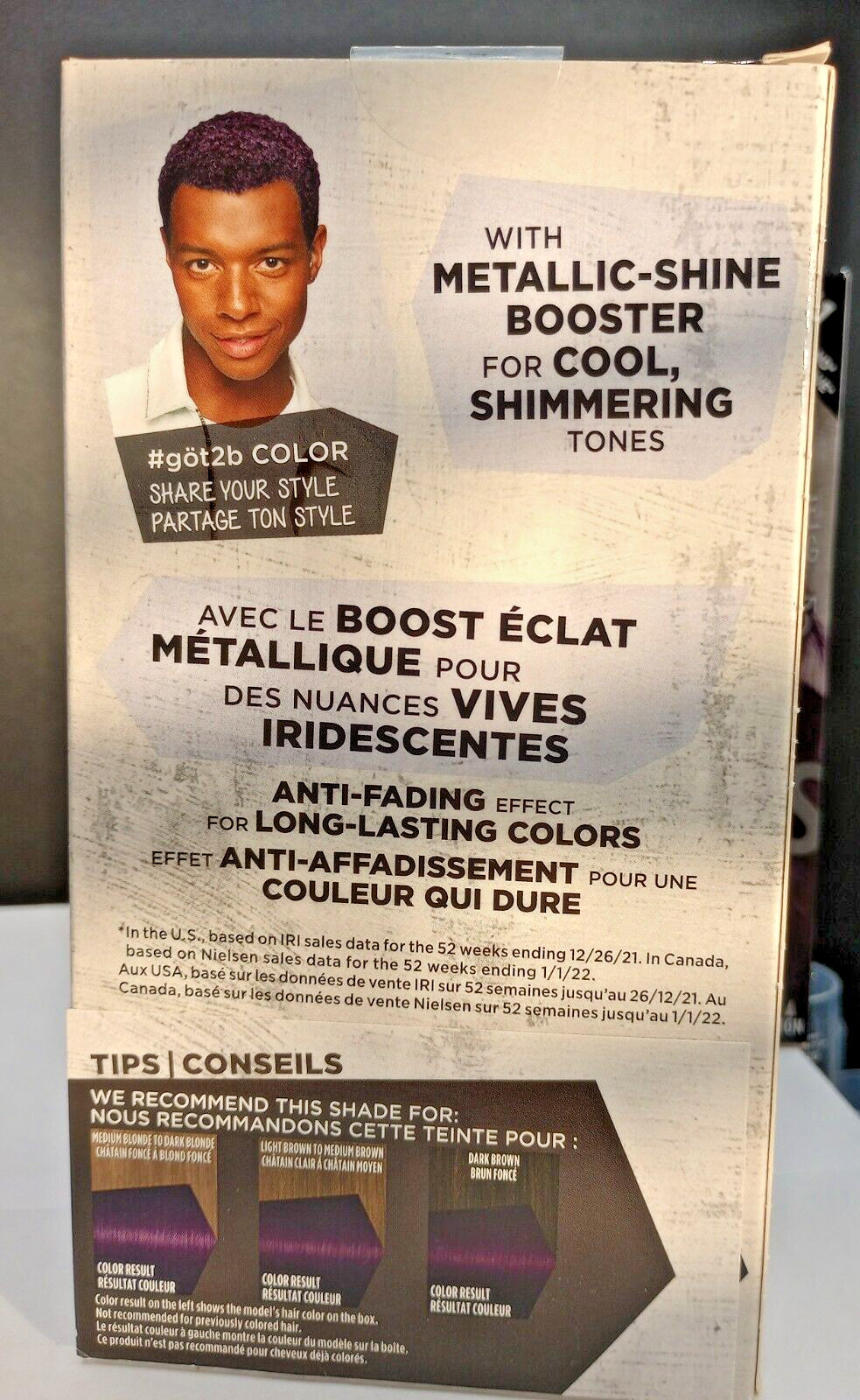 Permanent Hair Color Purple Night #M64 - 2 Pack