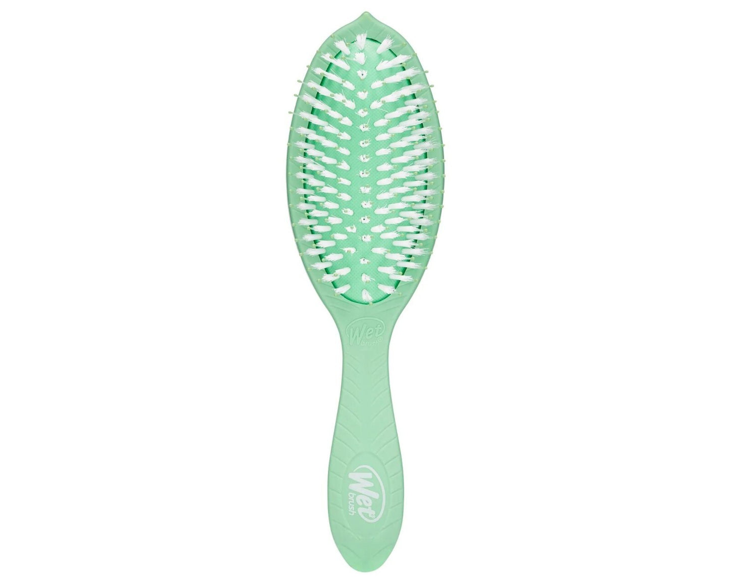 Eco-Friendly Hair Detangling Brush with Plant-Based Plastic - Tea Tree