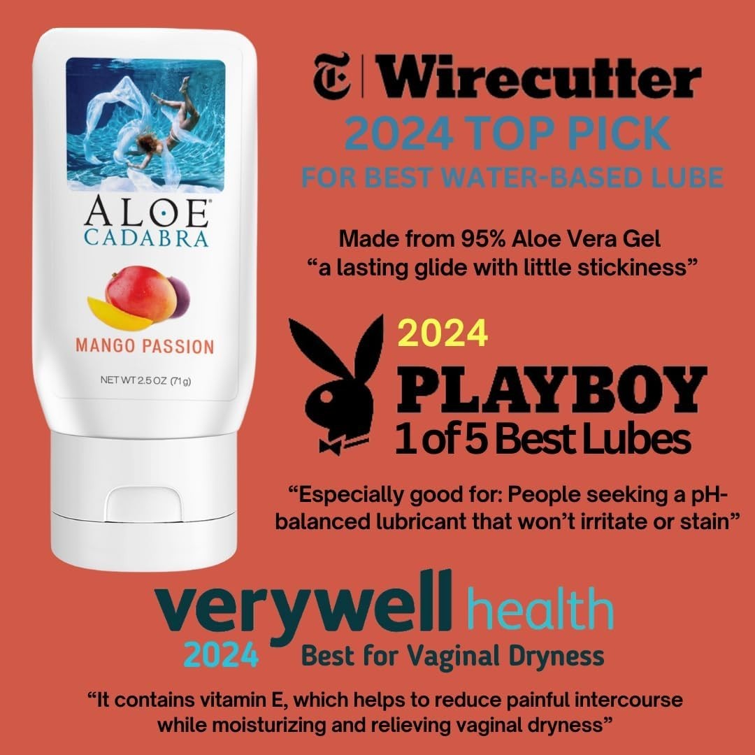 Aloe Cadabra Flavored Personal Lubricant and Vaginal Moisturizer 1