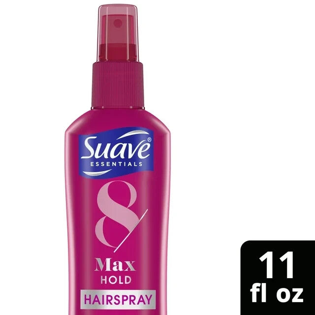 Max Hold Non-Aerosol Hairspray - 11 oz, Suitable for All Hair Types