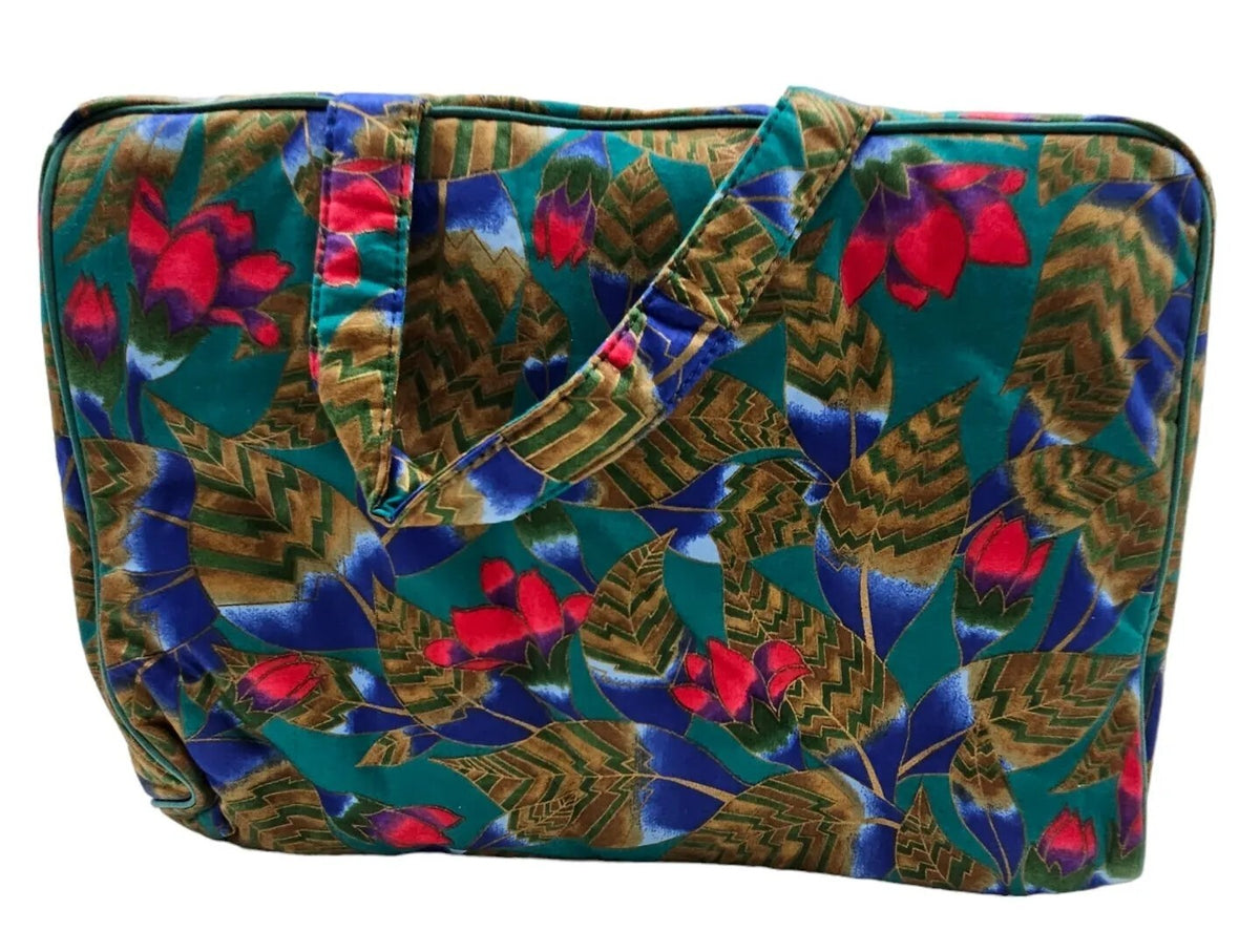 Travel Toiletry Bag Organizer Case Floral Shower Bathroom Accessories