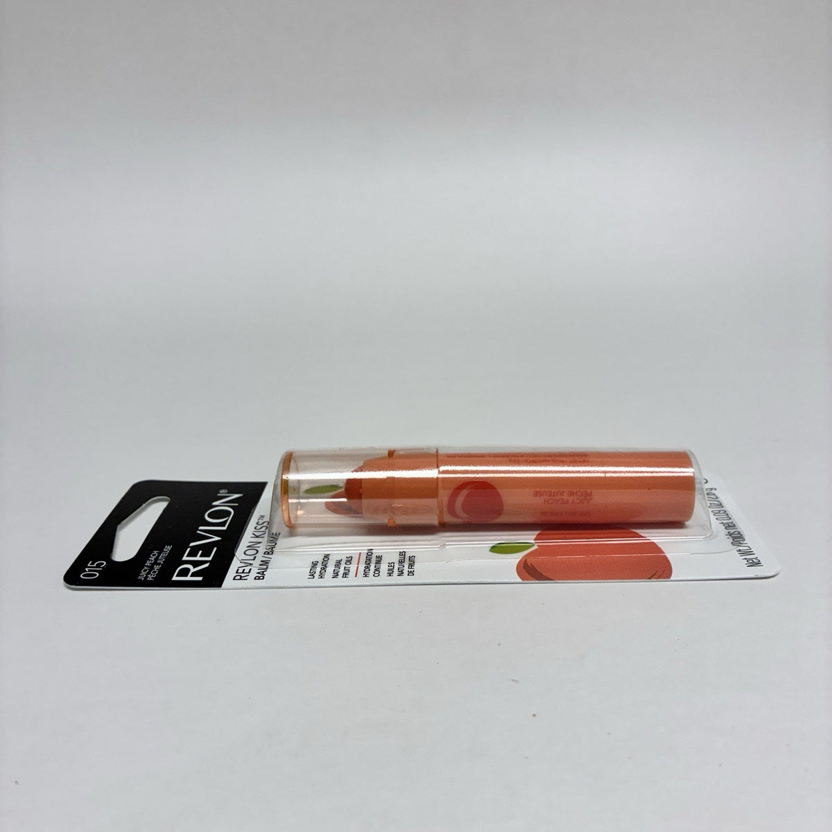 Revlon Kiss Lip Balm Juicy Peach SPF 20 Hydrating Lip Treatment 0.09oz