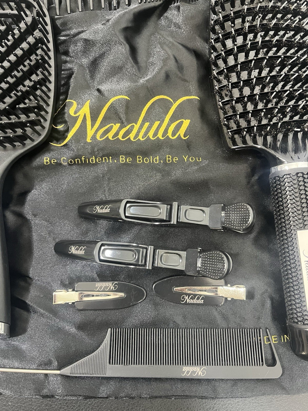 Nadula Hair Brush Comb Kit - Hair Care Accessories for Styling