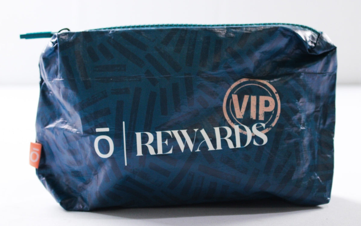 Travel Pouch for Luggage and Bags - Blue Zipper Organizer