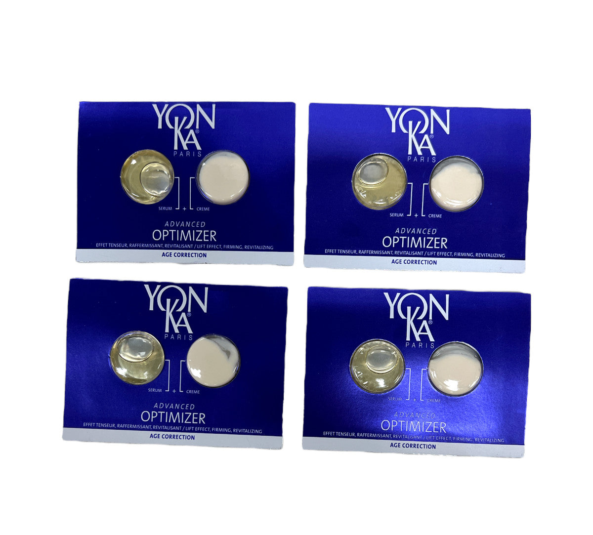 Yon Ka Paris Advanced Optimizer Serum & Cream Sample Set - 4 x 1.5mL