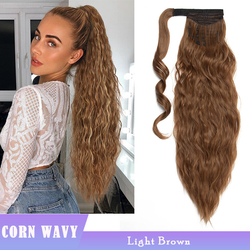 Thick Real Wrap Ponytail Hair Extensions - Mega Long & Natural Looking
