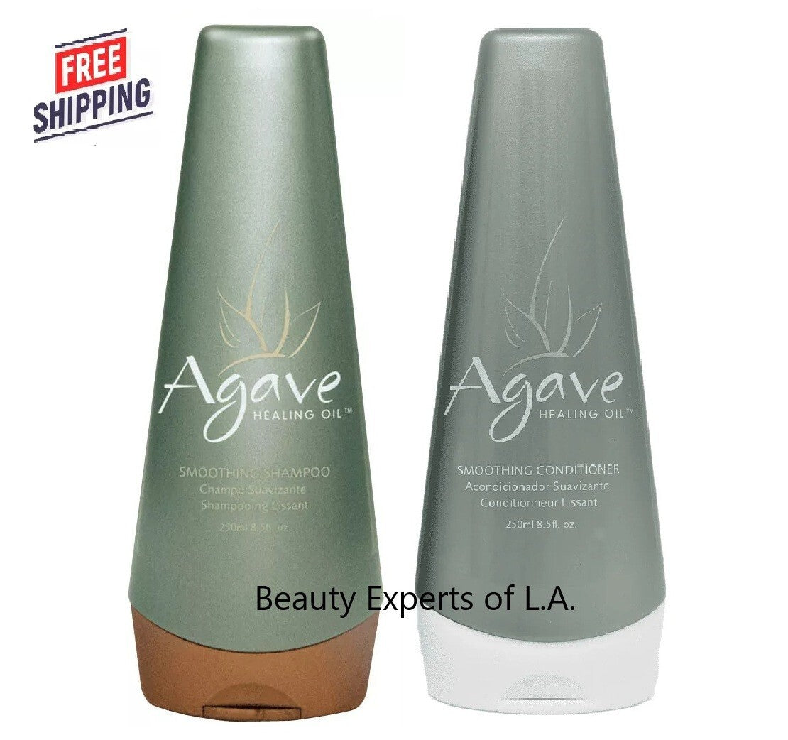 Agave Healing Oil Smoothing Shampoo & Conditioner Duo 8.5oz / 250ml - Hair Care Set